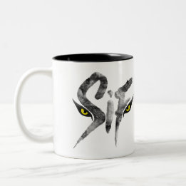 Taza Bicolor Sif, la gran tipografía del lobo gris
