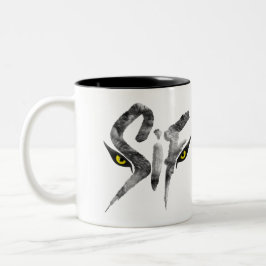Taza Bicolor Sif, la gran tipografía del lobo gris