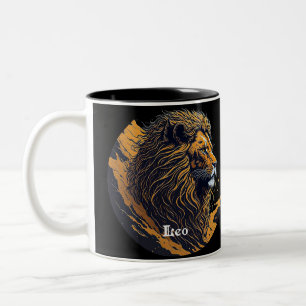 Taza Bicolor Signo de horóscopo Leo