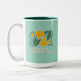 Taza Bicolor Sigue creciendo
