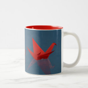Taza Bicolor Silencioso Día de Lluvia