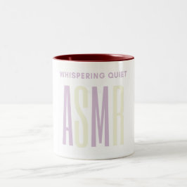 Taza Bicolor Silencioso y silencioso ASMR
