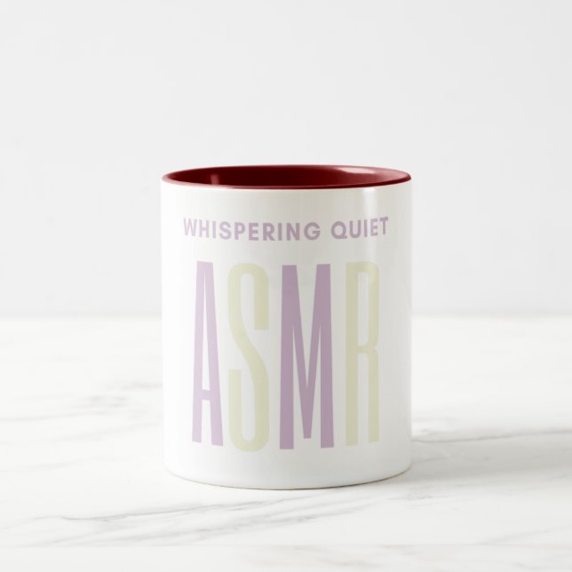 Taza Bicolor Silencioso y silencioso ASMR (Centro)