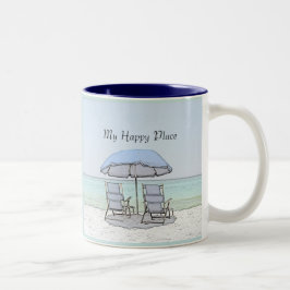 Taza Bicolor Sillas de playa