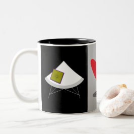 Taza Bicolor Sillas retro