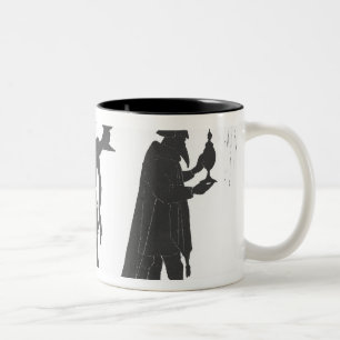 Taza Bicolor Silueta de los tres reyes