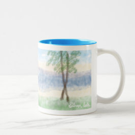 Taza Bicolor Silver Lake Costa Oeste de Michigan