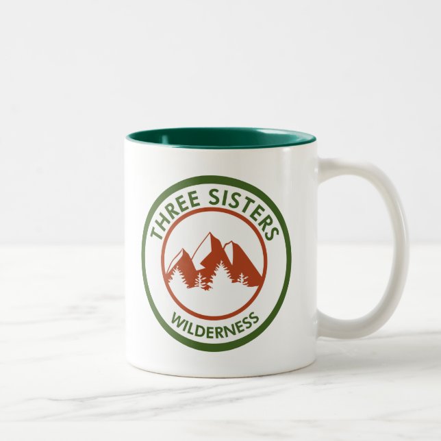 Taza Bicolor Silvestre de tres hermanas (Derecha)