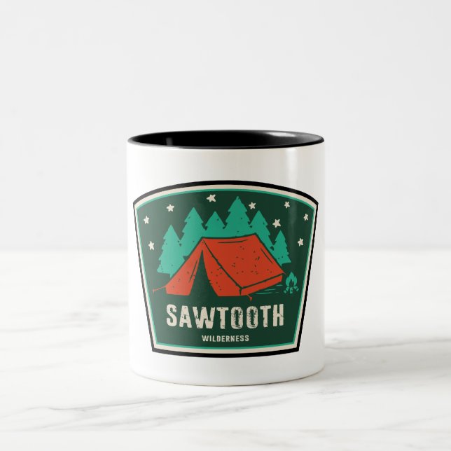 Taza Bicolor Silvestre Sawtooth Camping Idaho (Centro)