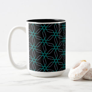 Taza Bicolor Simetría en Movimiento