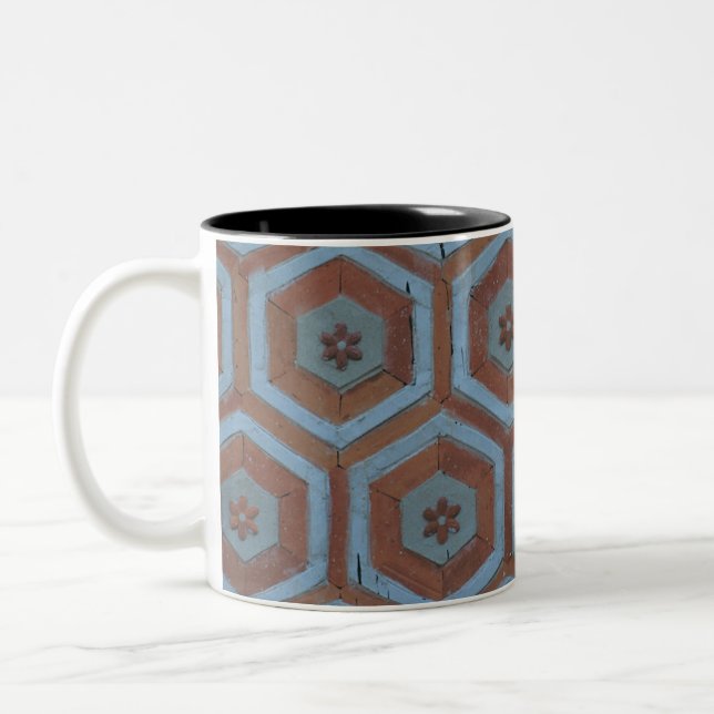 Taza Bicolor Simetría fluida: Explorando diseños abstractos en  (Izquierda)