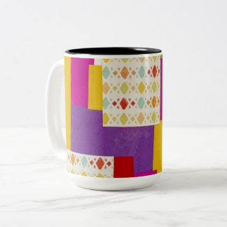 Taza Bicolor Simplemente Patrones