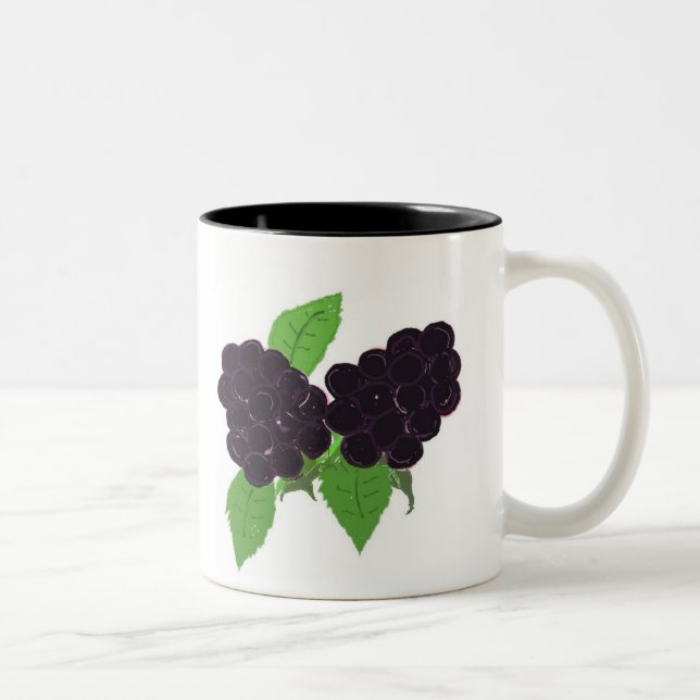 Taza Bicolor Simplemente Zarzas (Derecha)
