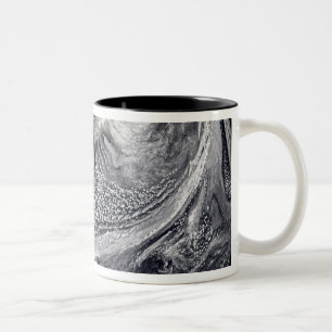 Taza Bicolor Simulación de la nube de un solo día 4