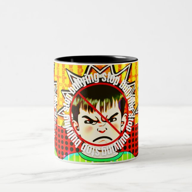 Taza Bicolor Sin bullying (Centro)