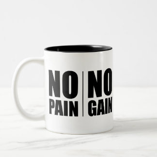Taza Bicolor Sin dolor sin ganancia