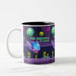 Taza Bicolor Sin gravedad sin límites