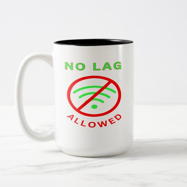 Taza Bicolor Sin Retrasos (Izquierda)