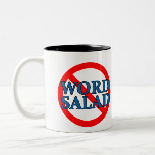 Taza Bicolor Sin salada de palabras