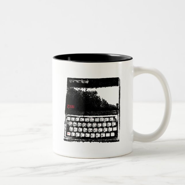 Taza Bicolor Sinclair ZX81 (Derecha)