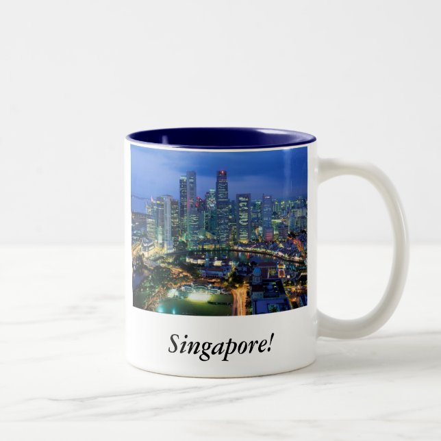 Taza Bicolor ¡Singapur! (Derecha)