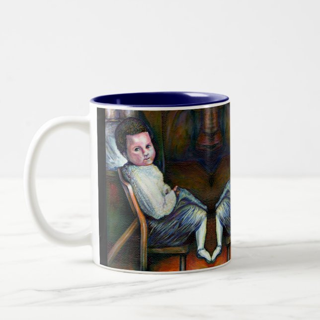 Taza Bicolor Síntesis (Izquierda)