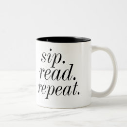 Taza Bicolor sip. read. repetir.