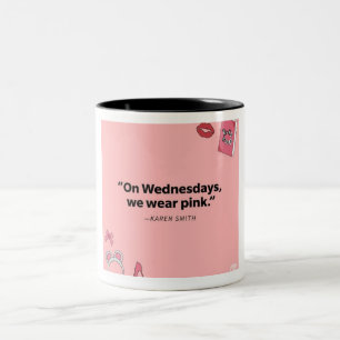 Taza Bicolor "Sip Sass, Quédate Ocupado Siendo Icónico".