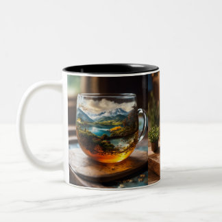 Taza Bicolor Sips de Serenity Mug