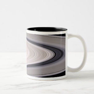 Taza Bicolor Sistema del anillo de Saturn