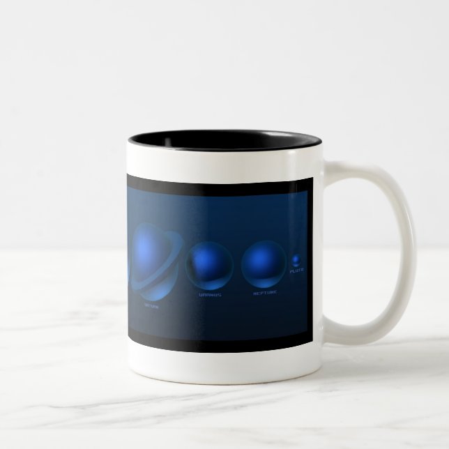 Taza Bicolor Sistema Solar (Derecha)