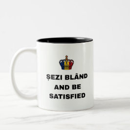 TAZA BICOLOR SITUA BLANDO Y ESTÁ SATISFECHO