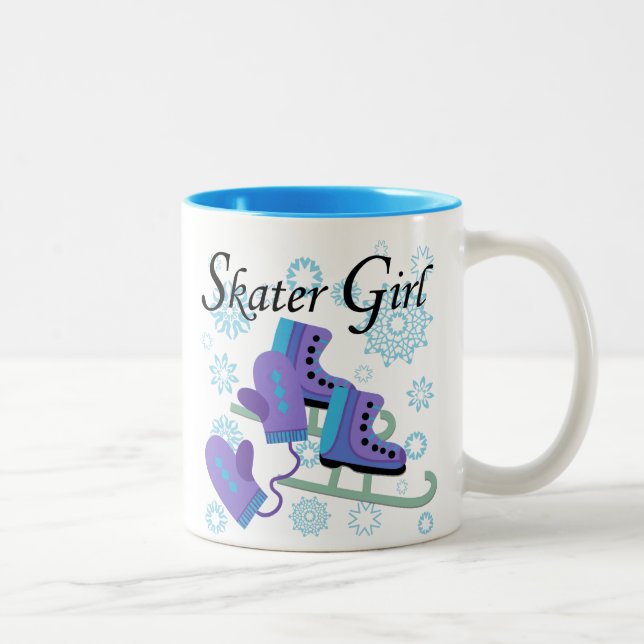 Taza Bicolor Skater Girl (Derecha)