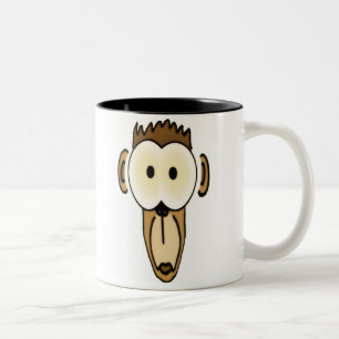 Taza Bicolor Skinny Monkey Mug