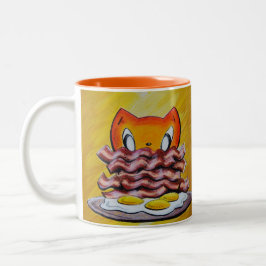 Taza Bicolor Skribbles: Porque tocino