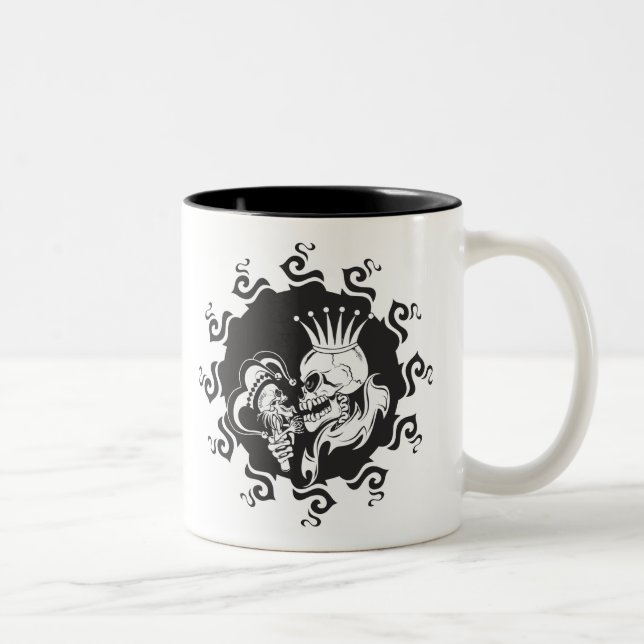 Taza Bicolor Skull del Rey del Mal (Derecha)