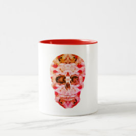 Taza Bicolor Skull Dos colores Mug