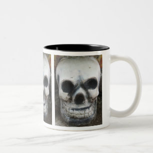Taza Bicolor Skull tailandés