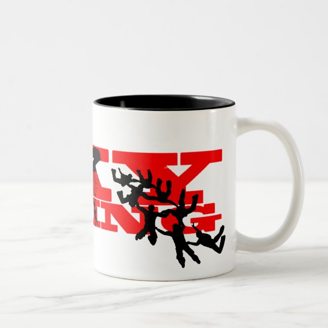 Taza Bicolor Skydiving (Derecha)