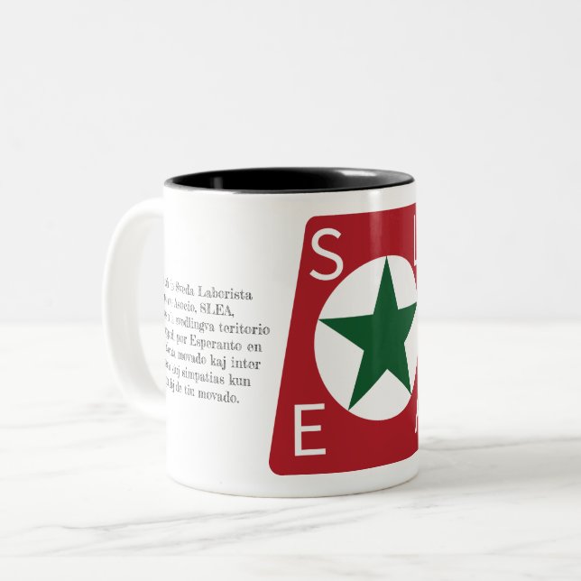 Taza Bicolor SLEA mugg - SLEA taso (Anverso izquierdo)