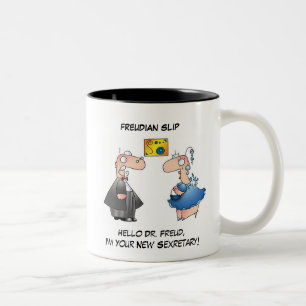 Taza Bicolor SLIP FREUDIANO en abril McCallum