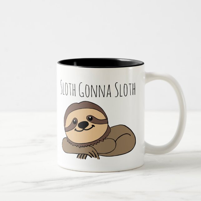 Taza Bicolor Slon Sloth Mug (Derecha)