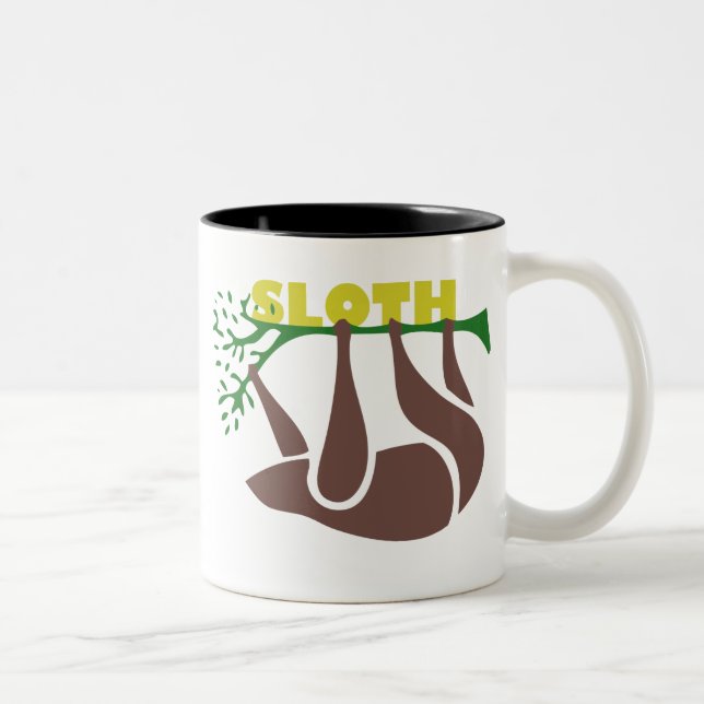 Taza Bicolor Sloth Mug (Derecha)