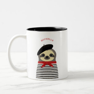 Taza Bicolor Sloth Mugs