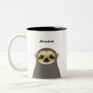 Taza Bicolor Sloth Mugs