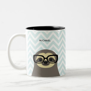Taza Bicolor Sloth Mugs