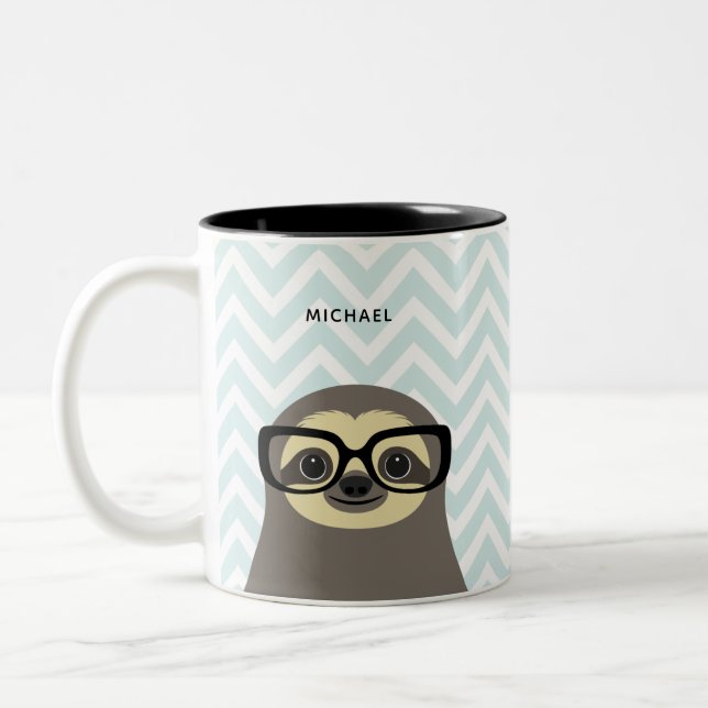 Taza Bicolor Sloth Mugs (Izquierda)