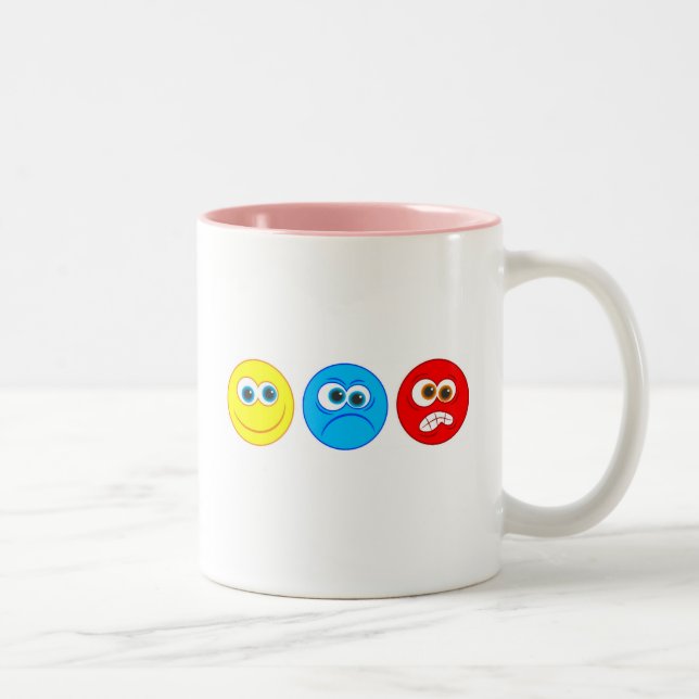 Taza Bicolor Smilies (Derecha)