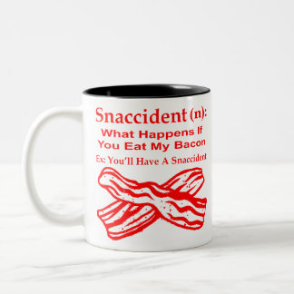 Taza Bicolor Snaccidente (N) Qué Pasa Si Comes Mi Baco #