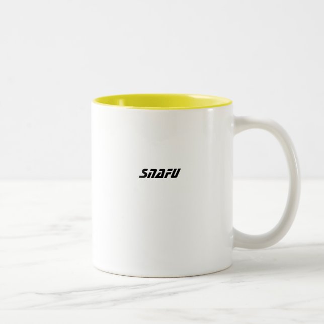 TAZA BICOLOR SNAFU (Derecha)